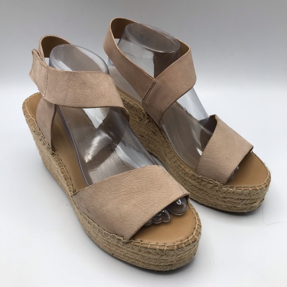 franco sarto kenan leather platform sandals